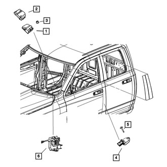 Mopar® - Air Bag Occupant Sensor Bracket