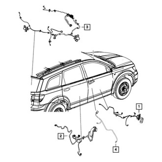 Mopar® - Liftgate Wiring Harness Connector
