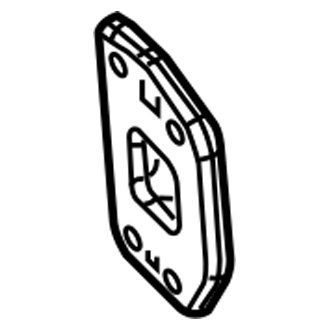 Mopar® - Front Driver Side Bumper Impact Bar Bracket