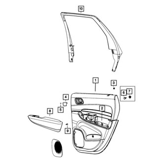 Ram OE - Sunroof Glass Screw