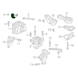 Dodge OE - Engine Mount Bracket