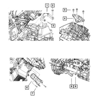 Mopar® - Automatic Transmission Mount Bracket
