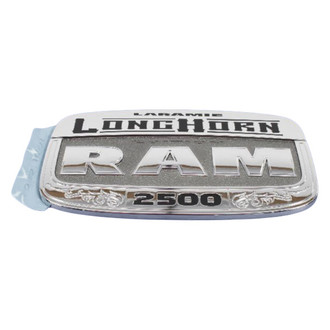 Mopar® - "Laramie LongHorn RAM 2500" Nameplate Left Side Front Door Emblem