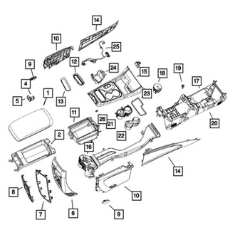Mopar® - Roof Bow Bolt