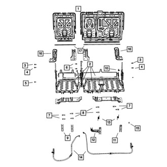 Mopar® - Seat Screw