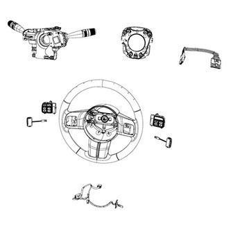 Jeep OE - Steering Wheel Wiring Harness