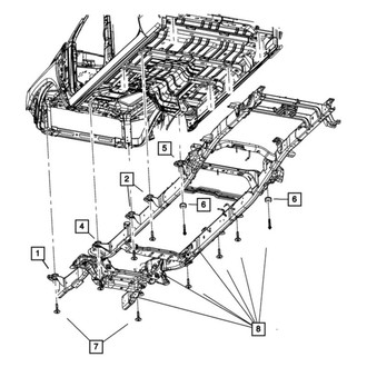 Ram OE - Rear Body Mount Cushion