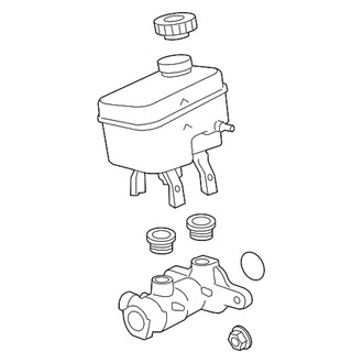 Jeep OE - Brake Master Cylinder