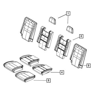 Mopar® - Seat Back Foam
