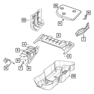 Mopar® - Exhaust Heat Shield Rivet