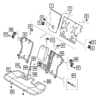 Mopar® - Seat Screw
