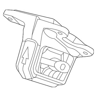 Mopar® - Passenger Side Medium Duty Engine Mount Heat Insulator