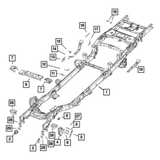 Mopar® - Fender Bracket