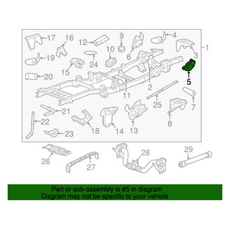 Mopar® - Front Sway Bar Bracket