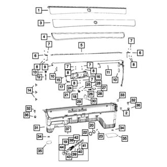 Mopar® - Truck Bed Storage Box Seal