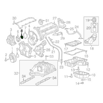 Ram OE - Engine Oil Separator Filter Seal