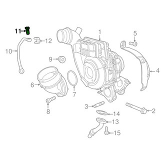 Jeep OE - Lower Turbocharger Oil Line Bolt
