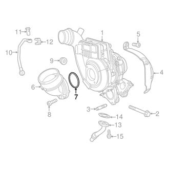Ram OE - Engine Air Intake Hose Seal