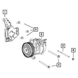 Mopar® - A/C Compressor Bracket