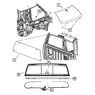 Mopar® - Back Glass