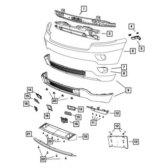 Jeep OE - Front Right Jack Plug Cover