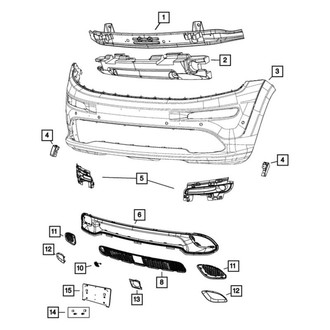 Jeep OE - Front Tow Eye Cap