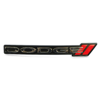 Mopar® - "Dodge with Stripes" Nameplate Grille Emblem