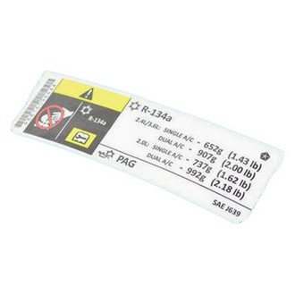 Mopar® - Air Conditioning System Label