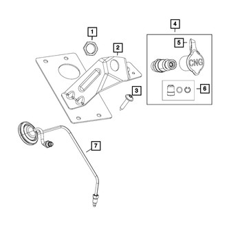 Mopar® - CNG Filler Nut