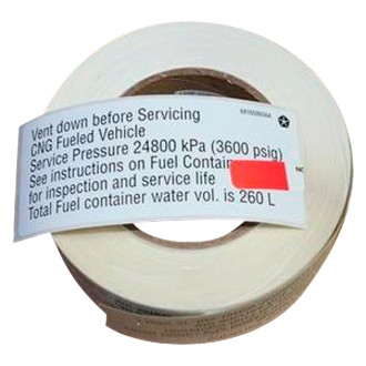 Mopar® - Fuel Information Label