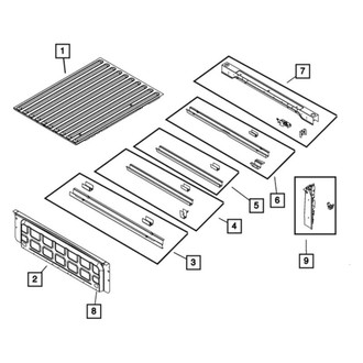 Ram OE - Rear Center Floor Pan Crossmember