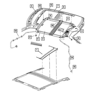 Dodge OE - Sunroof Cover Guide