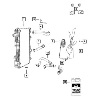Mopar® - Radiator Coolant Hose Bracket