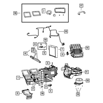 Mopar® - HVAC Heater Case