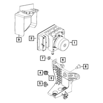 Jeep OE - ABS Control Module Grommet