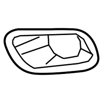 Mopar® - Front Driver Side Fog Light Trim