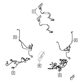 Mopar® - Seat Back Wiring