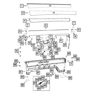 Mopar® - Cargo Area Light Wiring Harness