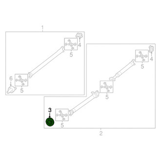 Mopar® - Driveshaft Flange Yoke