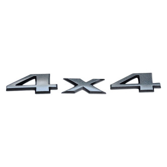 Mopar® - "4 x 4" Nameplate Black Hatch Emblem