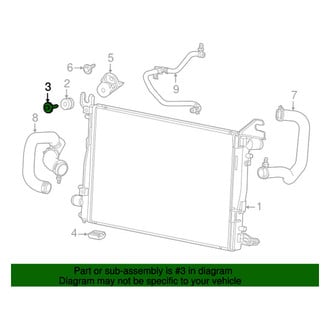 Mopar® - Engine Cooling Radiator Fan Shroud Bolt
