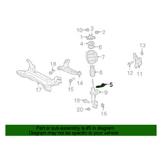 Dodge OE - Lower Coil Spring Insulator