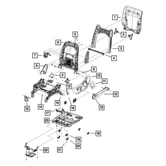 Mopar® - Seat Bracket