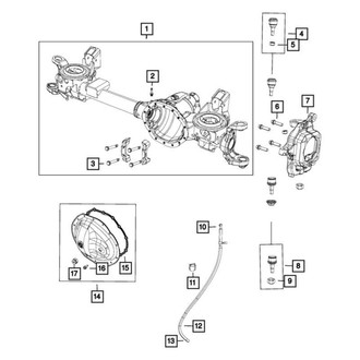 Mopar® - Front Axle Housing