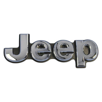 Mopar® - "Jeep" Nameplate Chrome Hatch Emblem