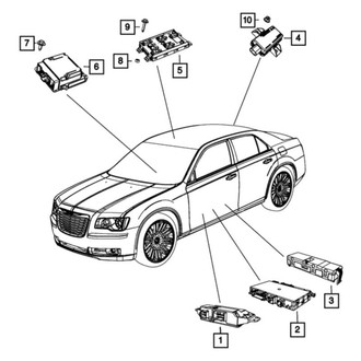 Dodge OE - Tire Pressure Monitoring System (TPMS) Control Module