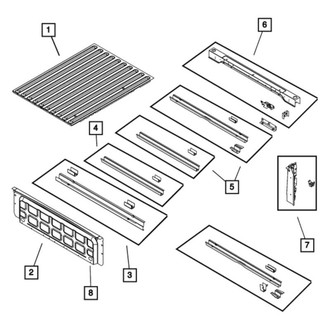 Ram OE - Center Front Floor Pan Crossmember