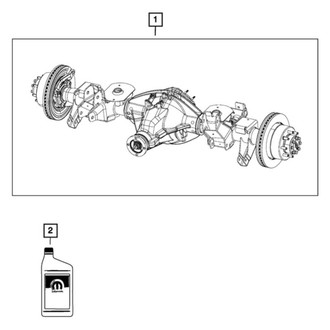 Mopar® - Rear Drive Axle Assembly