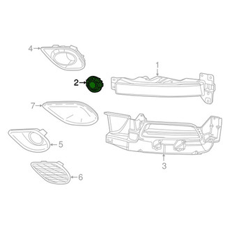Mopar® - Replacement Fog Light