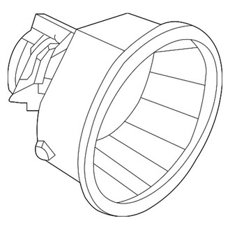 Mopar® - Front Passenger Side Fog Light Bracket